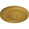 Ekena Millwork Palmetto Ceiling Medallion, Hand-Painted Iridescent Gold, 11 1/2"OD x 1"P CM11PAIGS - alternate 3